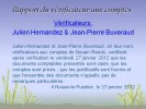 AG 2012 : Rapport des vérificateurs aux comptes